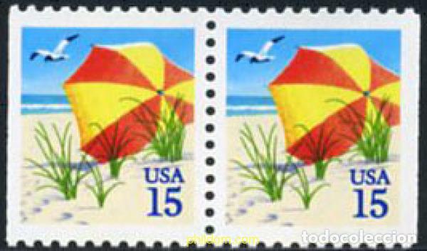 Sellos: 209217 MNH ESTADOS UNIDOS 1990 SERIE BASICA