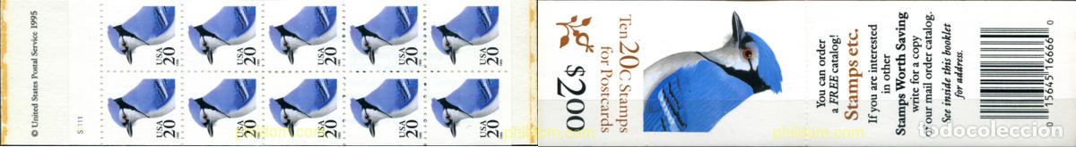 Sellos: 311233 MNH ESTADOS UNIDOS 1995 PAJARO
