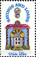 Sellos: ESTADOS UNIDOS, 1981 SW1651 &rdquo;Caja de Ahorros y Pr&eacute;stamos&rdquo;./ Nuevos, sin fijasellos, MNH.
