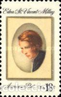 Sellos: ESTADOS UNIDOS, 1981 SW1676 &rdquo;Edna Saint Vincent Millay, poetisa&rdquo;./ Nuevos, sin fijasellos, MNH.