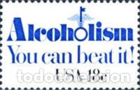 Sellos: ESTADOS UNIDOS, 1981 SW1677 &rdquo;Lucha contra el alcoholismo&rdquo;./ Nuevos, sin fijasellos, MNH.