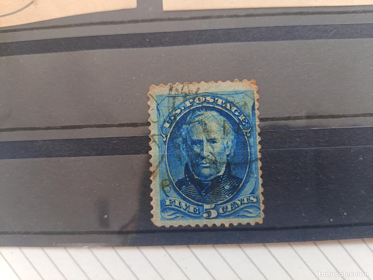 Sellos: ESTADOS UNIDOS-1875-5 CENTS Zachary Taylor