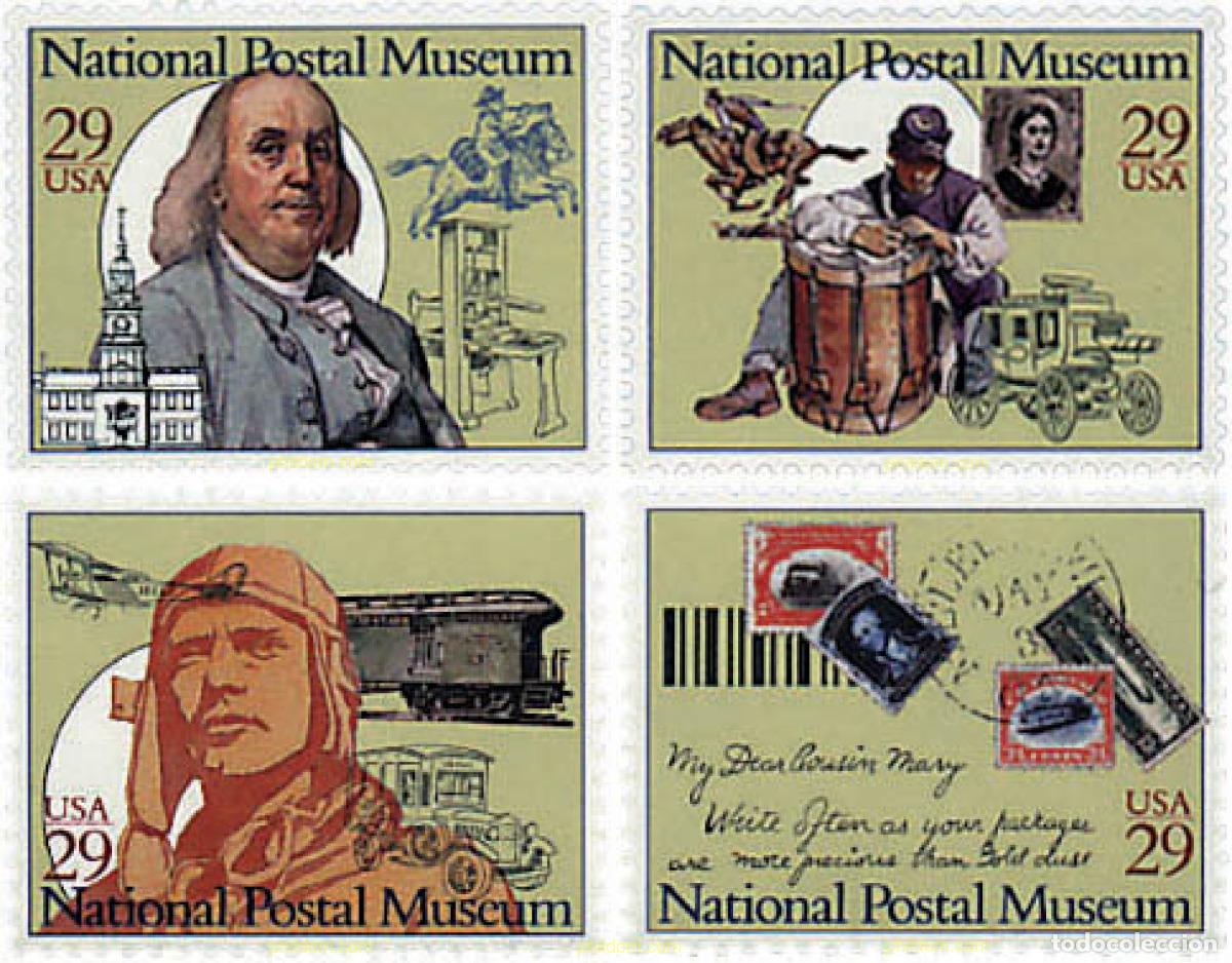 Sellos: 59518 MNH ESTADOS UNIDOS 1993 MUSEO POSTAL