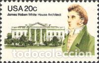 Sellos: ESTADOS UNIDOS, 1981 SW1686 &rdquo;J. Hoban, Arquitecto Casa Blanca&rdquo;./ Nuevos, sin fijasellos, MNH.