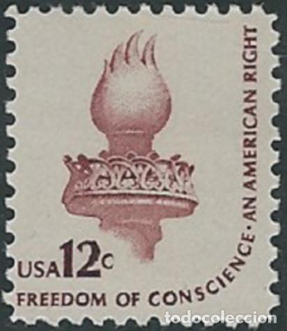 Sellos: ESTADOS UNIDOS, 1981 Scott 1594 &rdquo;Estatua de la Libertad: Antorcha&rdquo;./ Nuevos, sin fijasellos, MNH.
