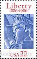 Sellos: ESTADOS UNIDOS, 1986 SW 1995 &rdquo;Estatua de la Libertad&rdquo;./ Nuevos, sin fijasellos, MNH.