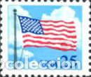 Sellos: ESTADOS UNIDOS, 1988 SW 2133 &rdquo;Ser. Corriente: Bandera&rdquo;./ Nuevos, sin fijasellos, MNH.