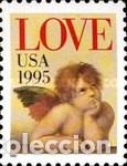 Sellos: ESTADOS UNIDOS, 1995 SW 2654 &rdquo;San Valent&iacute;n&rdquo;./ Nuevos, sin fijasellos, MNH.