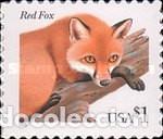 Sellos: ESTADOS UNIDOS, 1995 SW 3086 &rdquo;Fauna: Zorro rojo - adhesivo&rdquo;./ Nuevos, sin fijasellos, MNH.