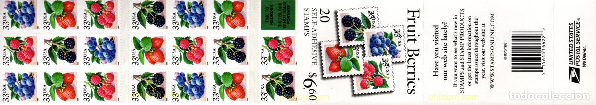 Sellos: 791220 MNH ESTADOS UNIDOS 2000 FRUTAS