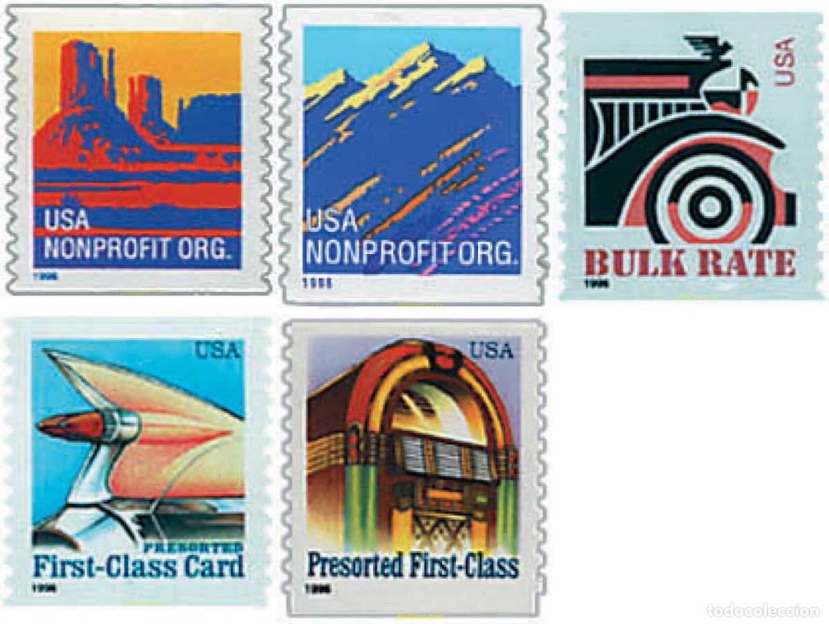 Sellos: 47231 MNH ESTADOS UNIDOS 1996 SERIE BASICA