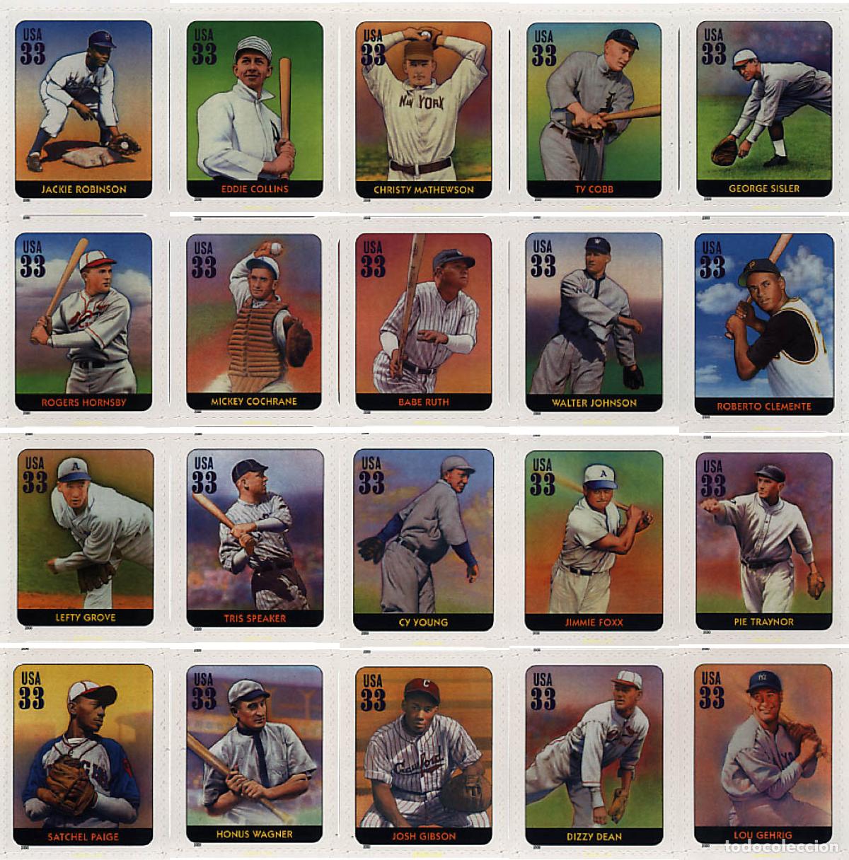 Sellos: 52428 MNH ESTADOS UNIDOS 2000 BEISBOL