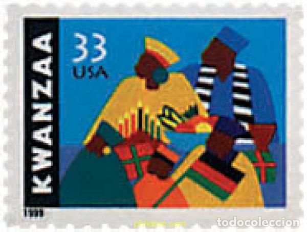 Sellos: 52774 MNH ESTADOS UNIDOS 1999 KWANZAA