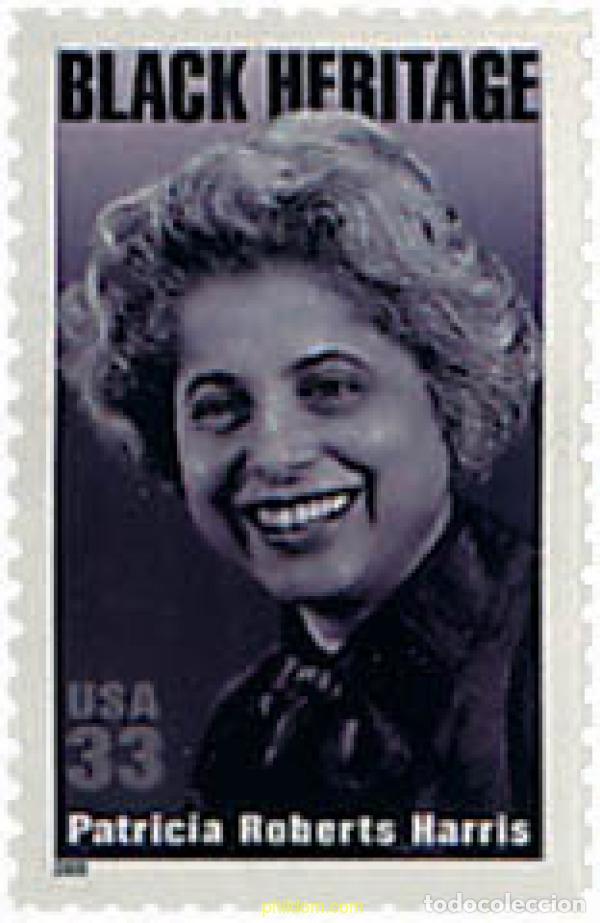 Selos: 52723 MNH ESTADOS UNIDOS 2000 HOMENAJE A PATRICIA ROBERTS HARRIS