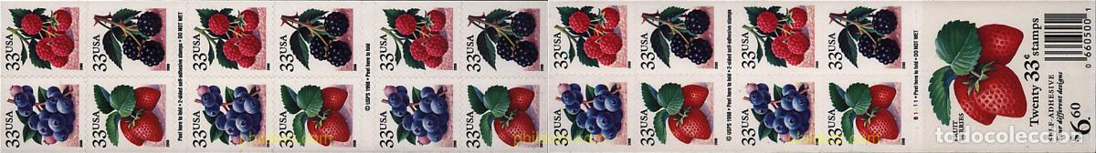 Sellos: 2673 MNH ESTADOS UNIDOS 2000 FRUTAS