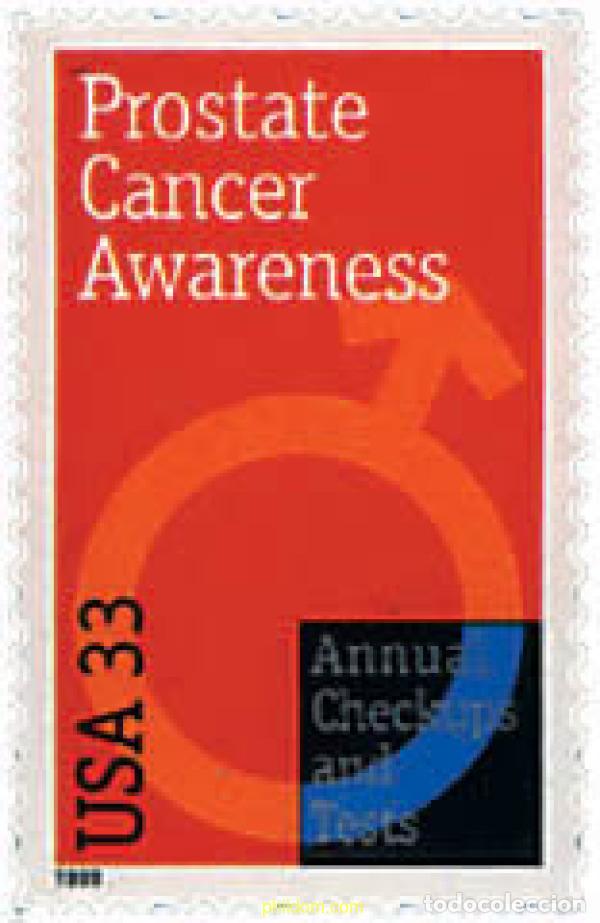 Sellos: 52783 MNH ESTADOS UNIDOS 1999 PREVENCION EL CANCER DE LA PROSTATA