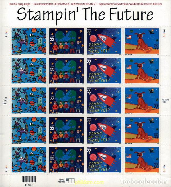 Sellos: 310672 MNH ESTADOS UNIDOS 2000 DIBUJOS INFANTILES