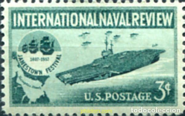 Sellos: 161663 MNH ESTADOS UNIDOS 1957 REVISTA NAVAL INTERNACIONAL
