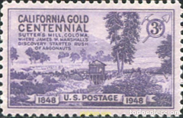 Sellos: 310902 MNH ESTADOS UNIDOS 1948 CENTENARIO DE CALIFORNIA
