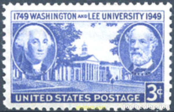 Sellos: 247829 MNH ESTADOS UNIDOS 1949 BICENTENARIO DE LA UNIVERSIDAD WASHINGTON Y LEE