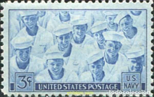 Sellos: 310896 MNH ESTADOS UNIDOS 1945 US NAVY