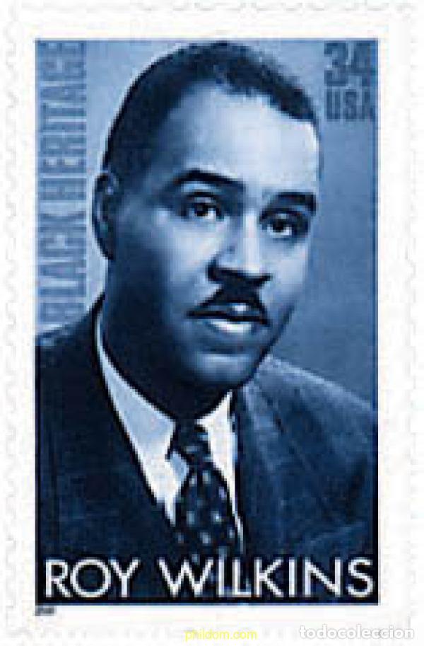 Sellos: 65080 MNH ESTADOS UNIDOS 2001 HOMENAJE A ROY WILKINS