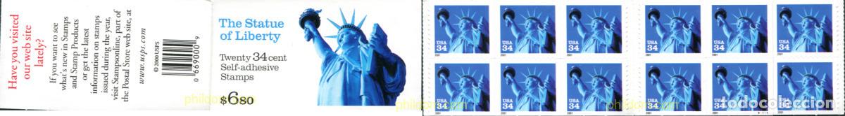 Sellos: 311348 MNH ESTADOS UNIDOS 2001 SERIE BASICA