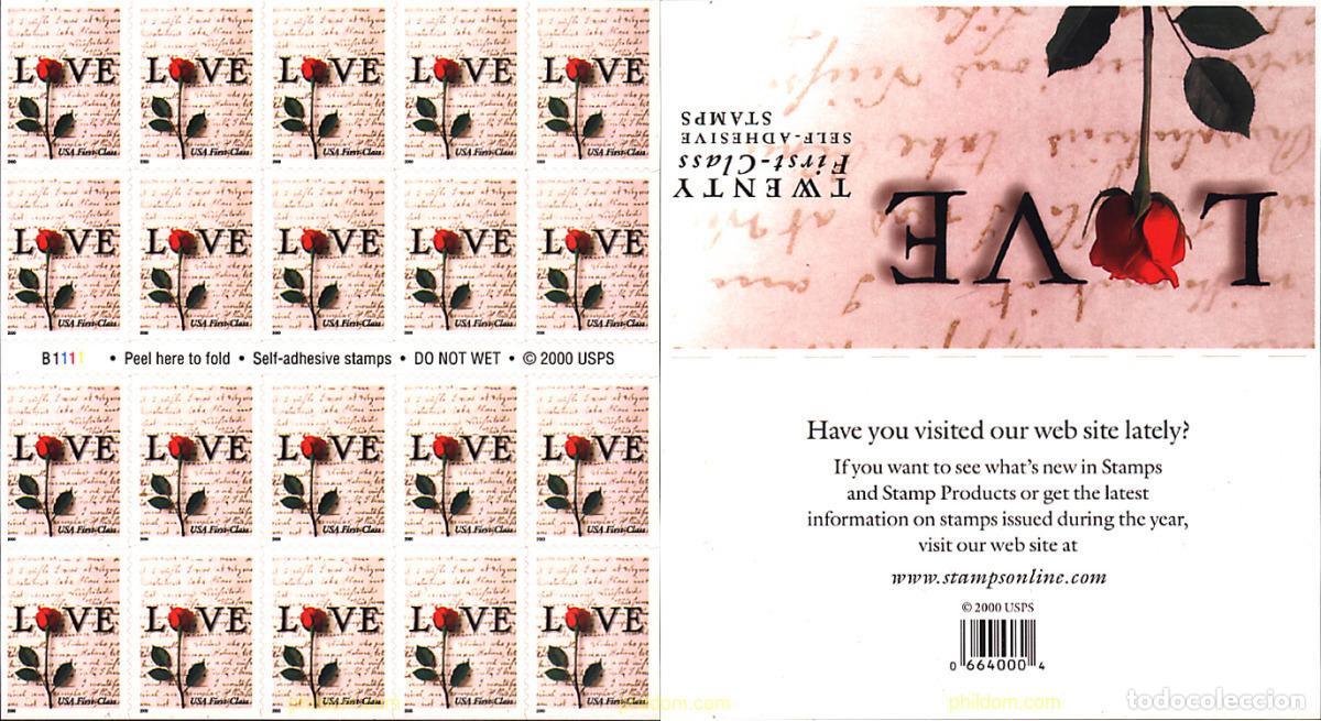 Sellos: 3489 MNH ESTADOS UNIDOS 2001 AMOR