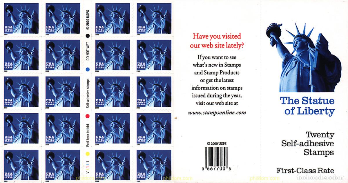 Sellos: 3561 MNH ESTADOS UNIDOS 2000 SERIE BASICA