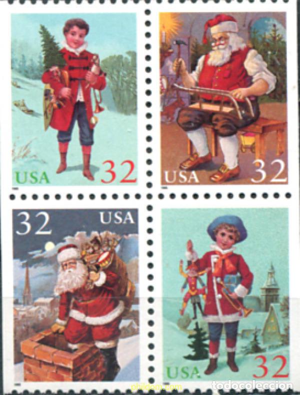 Sellos: 311256 MNH ESTADOS UNIDOS 1995 NAVIDAD