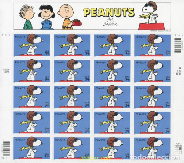 Sellos: 367631 MNH ESTADOS UNIDOS 2001 COMIC