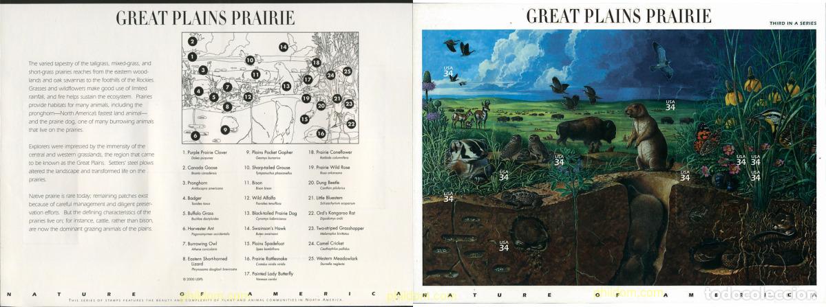 Sellos: 299431 MNH ESTADOS UNIDOS 2001 NATURALEZA AMERICANA