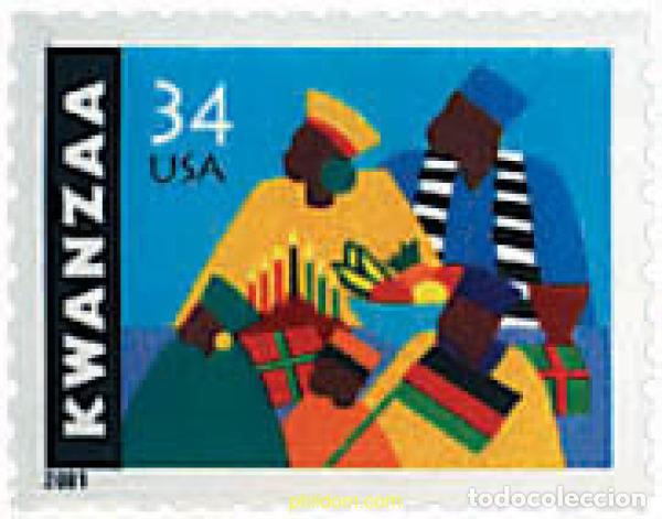 Sellos: 80983 MNH ESTADOS UNIDOS 2001 KWANZAA