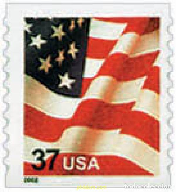 Sellos: 99388 MNH ESTADOS UNIDOS 2002 BANDERA