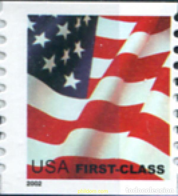 Sellos: 120152 MNH ESTADOS UNIDOS 2002 BANDERA