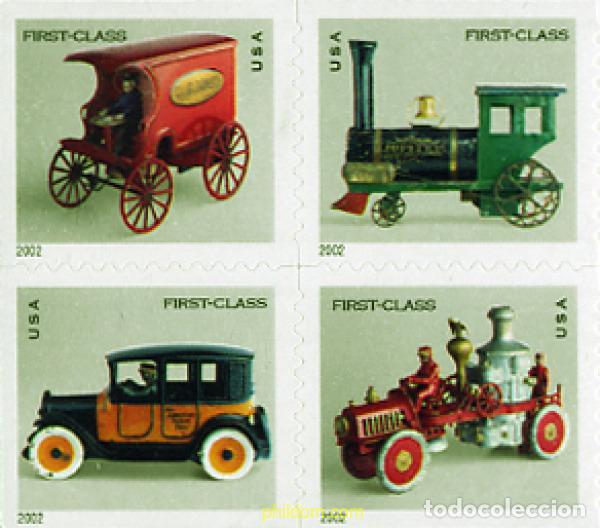 Sellos: 183323 MNH ESTADOS UNIDOS 2002 JUGUETES ANTIGUOS