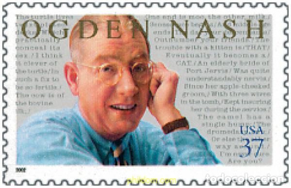 Sellos: 101578 MNH ESTADOS UNIDOS 2002 CENTENARIO DEL NACIMIENTO DE OGDEN NASH