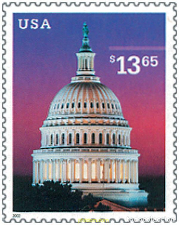 Sellos: 101591 MNH ESTADOS UNIDOS 2002 CAPITOLIO