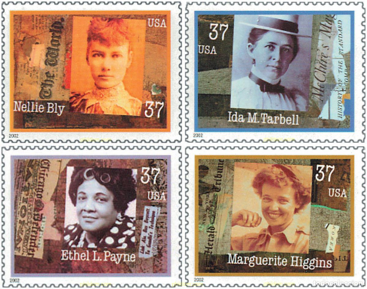 Sellos: 101582 MNH ESTADOS UNIDOS 2002 MUJERES PERIODISTAS