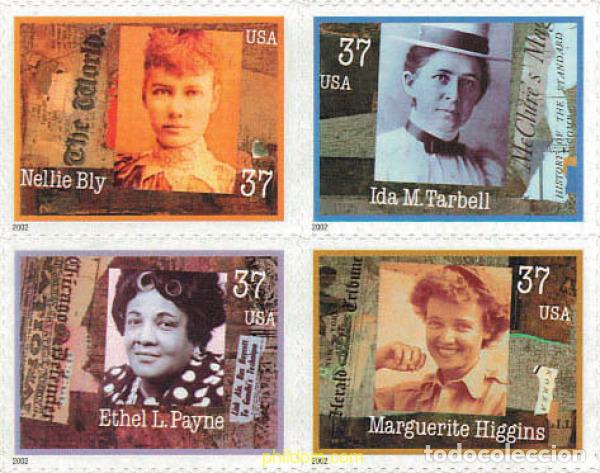 Sellos: 311363 MNH ESTADOS UNIDOS 2002 MUJERES PERIODISTAS