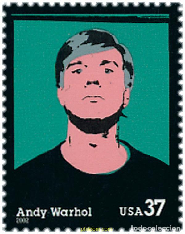 Sellos: 101942 MNH ESTADOS UNIDOS 2002 HOMENAJE A ANDY WARHOL