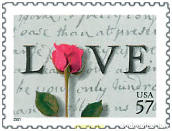 Sellos: 101947 MNH ESTADOS UNIDOS 2001 AMOR
