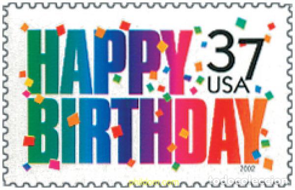 Sellos: 110755 MNH ESTADOS UNIDOS 2002 FELIZ ANIVERSARIO