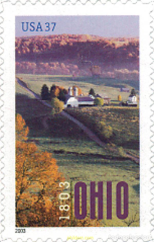 Sellos: 122611 MNH ESTADOS UNIDOS 2003 2 CENTENARIO DEL ESTADO DE OHIO