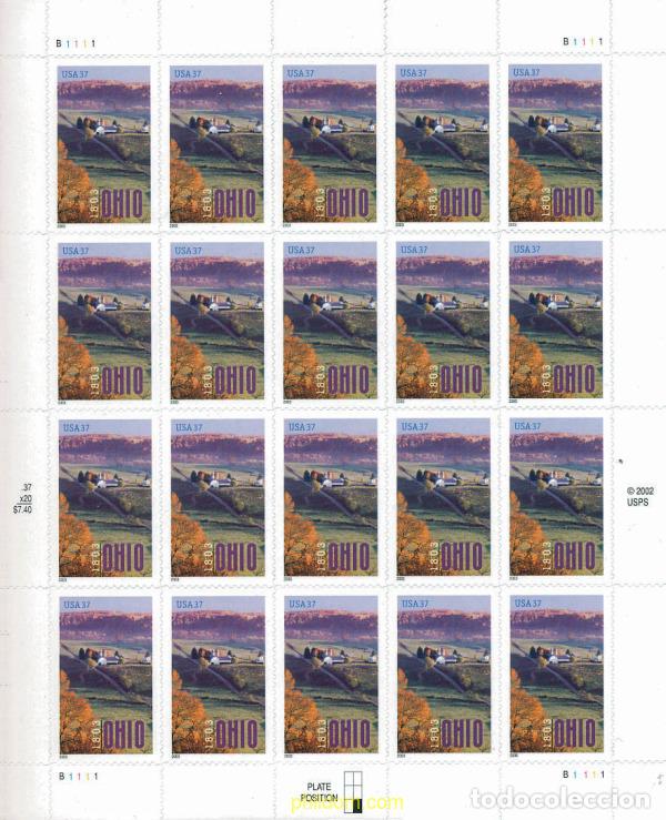 Sellos: 122612 MNH ESTADOS UNIDOS 2003 2 CENTENARIO DEL ESTADO DE OHIO