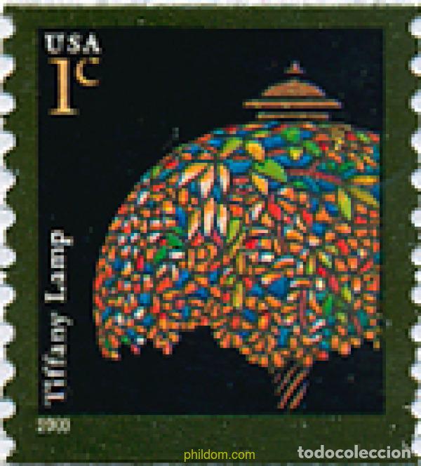 Sellos: 122616 MNH ESTADOS UNIDOS 2003 LAMPARA TIFFANY