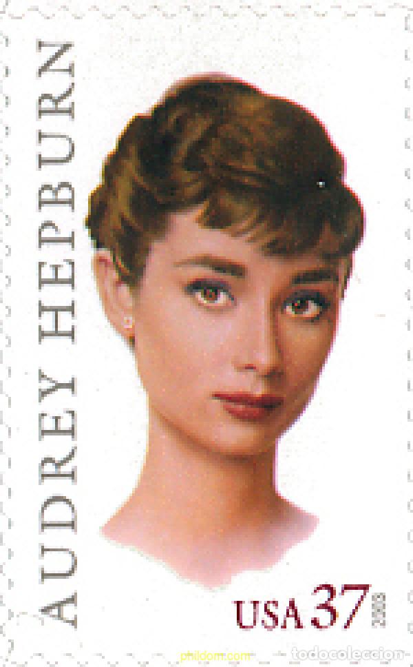 Sellos: 123405 MNH ESTADOS UNIDOS 2003 LEYENDAS DE HOLLYWOOD AUDREY HEPBURN