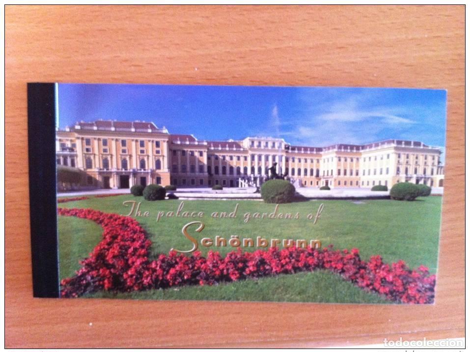 Sellos: ONU NEW YORK CARNET DE PRESTIGE 1998 C777 PALACIO Y JARDINES SCH&Ouml;NBRUNN NUEVA