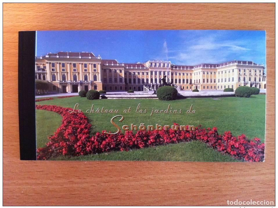 Sellos: ONU GENEVE CARNET PRESTIGE 1998 C372 CHATEAUX ET JARDINS DE SCH&Ouml;NBRUNN FDC OBL.
