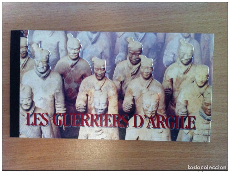 Sellos: ONU GENEVE GENF CARNET DE PRESTIGE 1997 C342 THE CLAY WARRIORS FDC OBL.